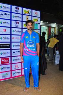 Saqib Saleem at Mumbai Heroes Match