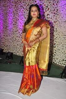 Jaya Prada at her Son's Wedding