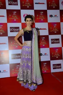 Claudia Ciesla at Indian Telly Awards