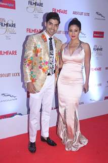 Gurmeet Choudhary and Debina Bonnerjee at Filmfare Glamour and Style Awards