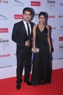 Omkar Kapoor and Ishita Raj at Filmfare Glamour and Style Awards