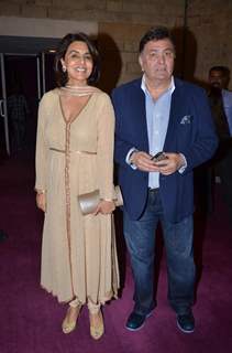 Rishi Kapoor and Neetu Singh at CCDT NGO Event