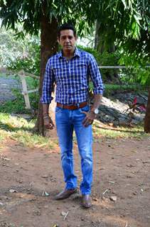 Anup Soni on location of Crime Patrol