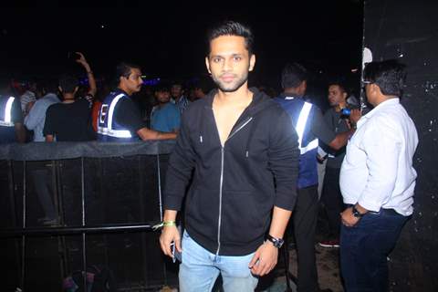 Rahul Vaidya at Afrojack's Bash