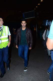 Varun Dhawan Snapped at Airport