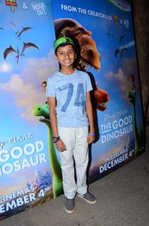 Naman Jain at Special Screening of 'The Good Dinosaur'