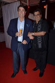 Randhir Kapoor and Subhash Ghai at Gautam Singhania's Bash