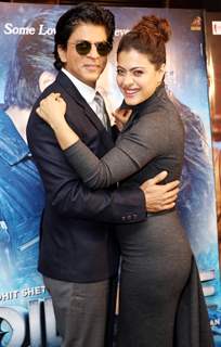 Shah Rukh Khan and Kajol at Press Meet of 'Dilwale' in London