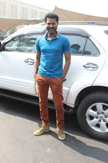 Prabhu Dheva Snapped at Airport