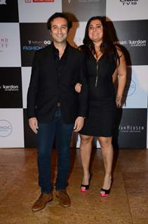 Divya Palat and Aditya Hitkari at GQ Fashion Night