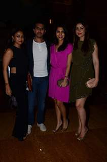 Ritesh and Dolly Sidhwani with Bhavana Pandey at GQ Fashion Night