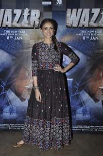 Aditi Rao Hydari at Promotions of 'Wazir'