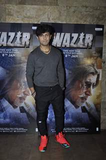 Sonu Niigam at Promotions of 'Wazir'