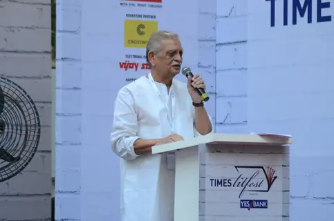 Gulzar at Times Litfest