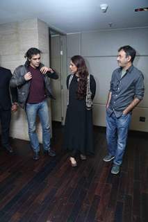 Tabu , Imtiaz Ali and Rajkumar Hirani at Royal Stag Barrel Select: Perfect Stroke 2