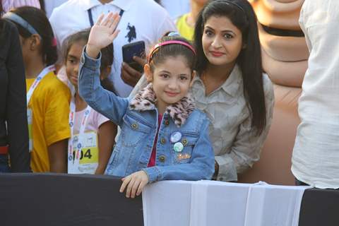 'Bajrangi Bhaijaan' Star Harshaali Malhotra at Mumbai Juniorthon