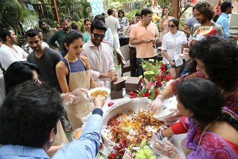 Ram Charan at Launch of 'Vegan Health Menu'