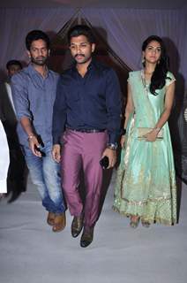 Allu Arjun at Priyanka Dutt and Nag Ashwin's Wedding Reception