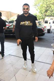 Ranveer Singh Snapped at Airport