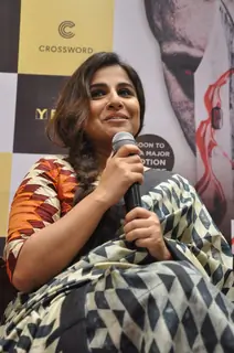 Vidya Balan was at the Launch of Piyush Jha's Book Raakshas