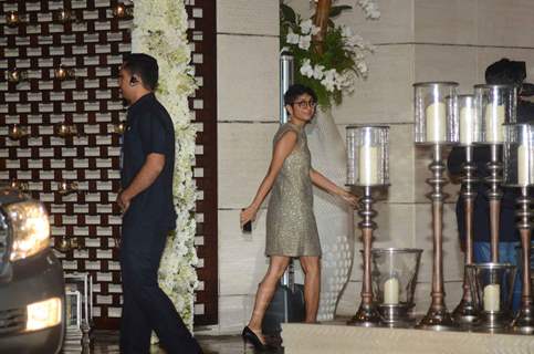 Kiran Rao was snapped at Mukesh and Nita Ambani's Bash