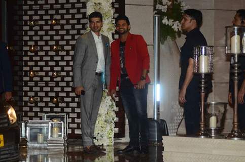 Suresh Raina at Mukesh and Nita Ambani's Bash