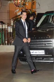 Dino Morea was snapped at Mukesh and Nita Ambani's Bash