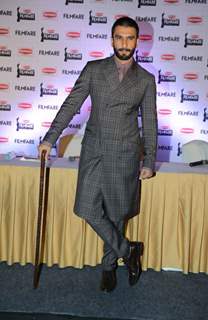 Ranveer Singh at Filmfare Awards Press Meet 2015