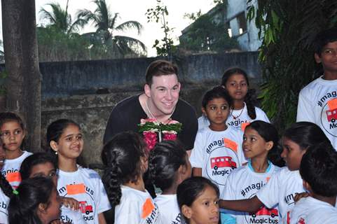 DJ Hardwell at Magic Bus Charity Event