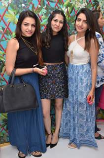 Sukriti and Aakriti Kakkar at Launch of Mitaali Vohra's Bohemian Store