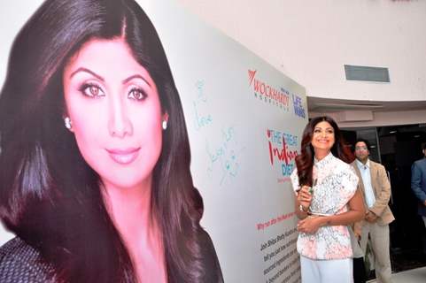 Shilpa Shetty at 'No TV Day' Event