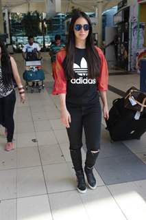 Lauren Gottlieb Snapped at Airport