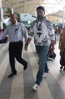 Abhishek Bachchan Snapped at Airport