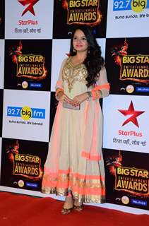 Giaa Manek at Big Star Entertainment Awards