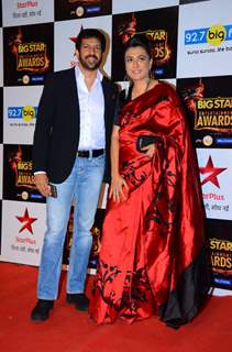 Kabir Khan and Mini Mathur at Big Star Entertainment Awards