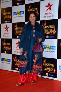 Shabana Azmi at Big Star Entertainment Awards