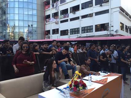 Varun Dhawan, Kriri Sanon and Salman Yusuf Khan at Promotions of Dilwale