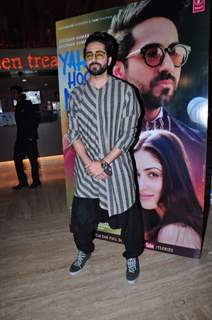 Ayushmann Khurrana at Launch of 'Yahi Hoon Main' Music Video