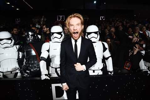 Domhnall Gleeson at Premiere of 'Star Wars: The Force Awakens'