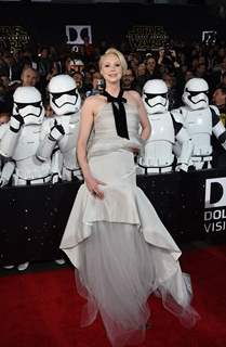 Gwendoline Christie at Premiere of 'Star Wars: The Force Awakens'