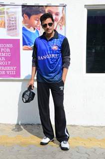 Ganesh Hegde Snapped at JPPL Cricket League Match