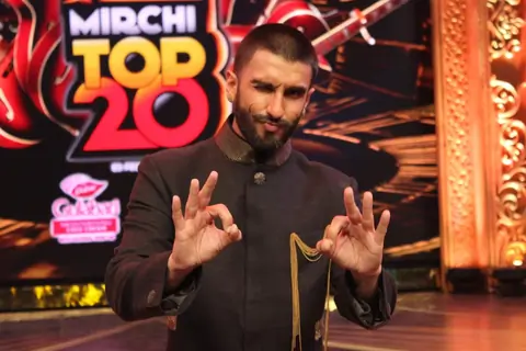 Ranveer Singh at Mirchi Top 20 Show