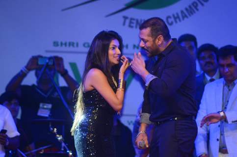 Salman Khan Performs at Women's Tennis Championship Opening Ceremony