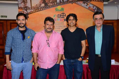 Nagesh Kukunoor, Tighmanshu Dhulia at Press Meet of Smile Foundation with Top Directors