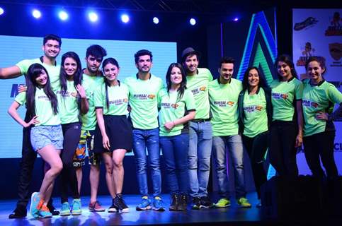 TV Celebs at Launch of Colors 'Box Cricket League'