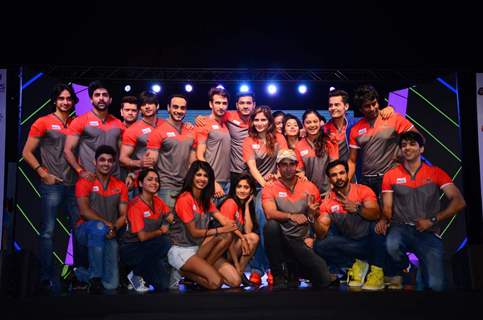 TV at Launch of Colors 'Box Cricket League'