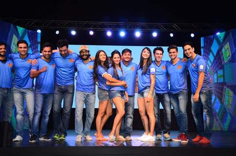 TV Celebs at Launch of Colors 'Box Cricket League'