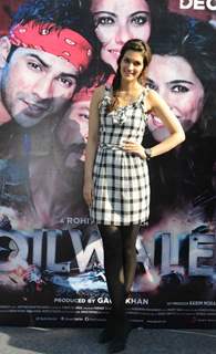 The 'Beautiful' Kriti Sanon at Press Meet of 'Dilwale' in Delhi