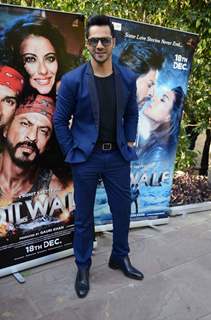 Varun Dhawan at Press Meet of 'Dilwale' in Delhi