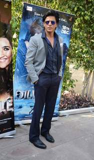 Shah Rukh Khan at Press Meet of 'Dilwale' in Delhi